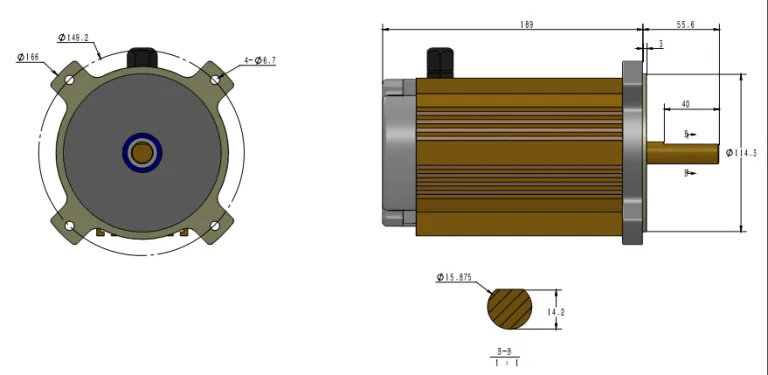 Brushless DC Motor Configuration